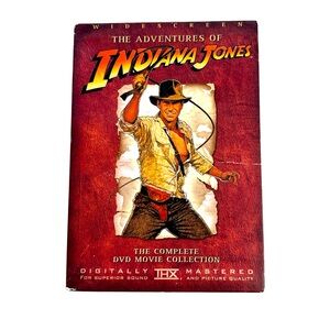 The Adventures of Indiana Jones The Complete DVD Movie Collection 4 Disc Box Set